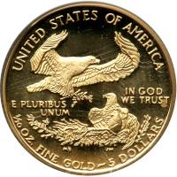 1998-W $5 Gold Eagle. PCGS PF69 - 2