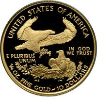 2008-W $25.00 ½ oz Proof Gold Eagle - 2