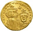 Two Byzantine Gold Coins