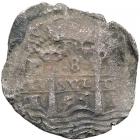 Bolivia. Cob 8 Reales, 1653-E. VG