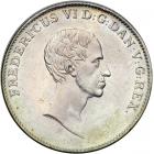 Denmark. Rigsdaler species, 1838-WS. VF