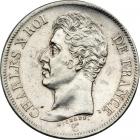 France. 5 Francs, 1826-B. EF