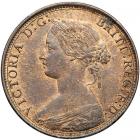 Great Britain. ½ Penny, 1868. AU-UNC