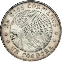 Nicaragua. 1 Cordoba, 1912-H. AEF - 2