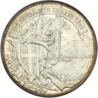 Switzerland. 5 Francs, 1883. EF-AU - 2