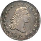 1795 B-10, BB-22 Flowing Hair 2 Leaves Rarity 7. PCGS AU58