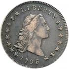 1795. 3 leaves beneath each wing. PCGS EF40