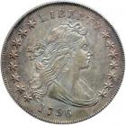 1796 B-4, BB-61 Small Date Large Letters Rarity 3. PCGS AU55