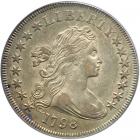 1798 B-2, BB-81 Small Eagle 15 Obverse Stars Rarity 3. PCGS AU55