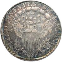 1798 Draped Bust Dollar. PCGS AU50 - 2