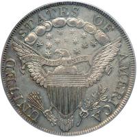 1798 Draped Bust Dollar. PCGS AU50 - 2