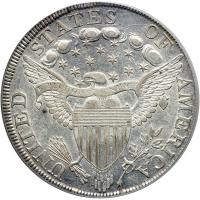 1798 Draped Bust Dollar. PCGS AU55 - 2