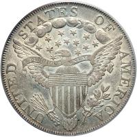 1798 Draped Bust Dollar. PCGS AU55 - 2