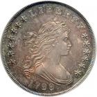 1799/8 B-3, BB-141 Draped Bust 15 Star Reverse Rarity 3. PCGS MS62