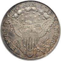 1799 Draped Bust Dollar. PCGS AU53 - 2