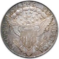 1800 Draped Bust Dollar. PCGS AU58 - 2