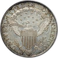 1799 B-10, BB-163 Normal Date 7X6 Stars Rarity 2. PCGS AU58 - 2