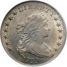 1799 Draped Bust Dollar. PCGS AU58