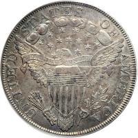 1799 Draped Bust Dollar. PCGS AU50 - 2