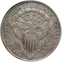 1800 Draped Bust Dollar. PCGS EF45 - 2