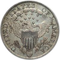 1800 Draped Bust Dollar. PCGS AU55 - 2