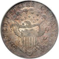 1800 B-10, BB-190 Wide Date Low 8 Rarity 3. PCGS AU58 - 2