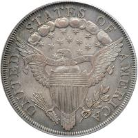 1801 Draped Bust Dollar. PCGS AU58 - 2