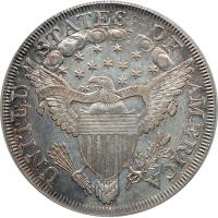 1800 Draped Bust Dollar. 10 arrows. PCGS AU55 - 2