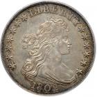 1802 Draped Bust Dollar. PCGS AU58