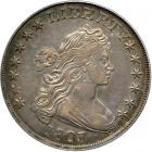 1803 Draped Bust Dollar. Small 3. PCGS AU50