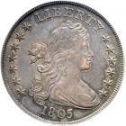 1803 Draped Bust Dollar. Small 3. PCGS AU55