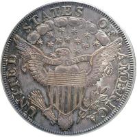 1803 Draped Bust Dollar. Small 3. PCGS AU55 - 2