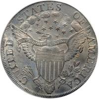 1803 Draped Bust Dollar. Large 3. PCGS AU55 - 2