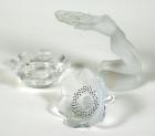 Three Lalique Crystal Pieces