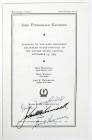 [Kennedy, John F.] Congressional Eulogies Signed by Mansfield, Warren, and McCormack