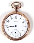 Howard Open Face, Yellow Metal Pocket Watch