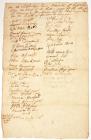 1780 Payroll From Capt. Clapp's Company - With Seven Minutemen