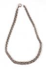 14K White Gold Link Necklace