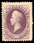 United States, 1887-88, 1¢-90¢ American Bank Note Co. issue complete. F-VF