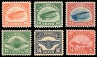 United States, Airmail, 1918-23, 1st and 2nd sets complete. F-VF