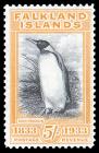 Falkland Islands, 1933, Centenary of the Colony, 5s black & yellow. VF