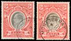 Montserrat, 1904-08, King Edward VII & Symbol of the Colony, 2 different complete sets. F-VF