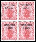 New Zealand - Victoria Land, 1911, Scott Expedition overprint, 1d rose carmine. VF