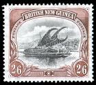 Papua, 1901-05, British New Guinea, ½d-2s6d complete. VF