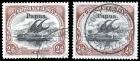 Papua, 1906-07, Large and Small Papua overprints, ½d-2s6d complete. VF