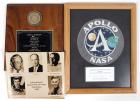 Apollo Program, 1993, Space Hall of Fame Induction Plaque