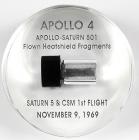 Apollo 4, 1967, FLOWN Heatshield Fragments