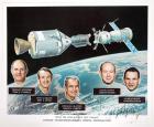 ASTP, 1975, Stafford, Brand, Slayton, Leonov & Kubasov Autographs