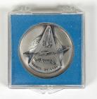 STS-1, 1981, FLOWN Sterling Silver Robbin's Medallion