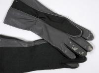 Aviation, c1990s, Green Leather/Cloth Gloves - 2